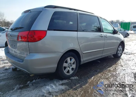2008 Toyota Sienna Le из США, поврежденный, VIN 5TDZK23C88S103470